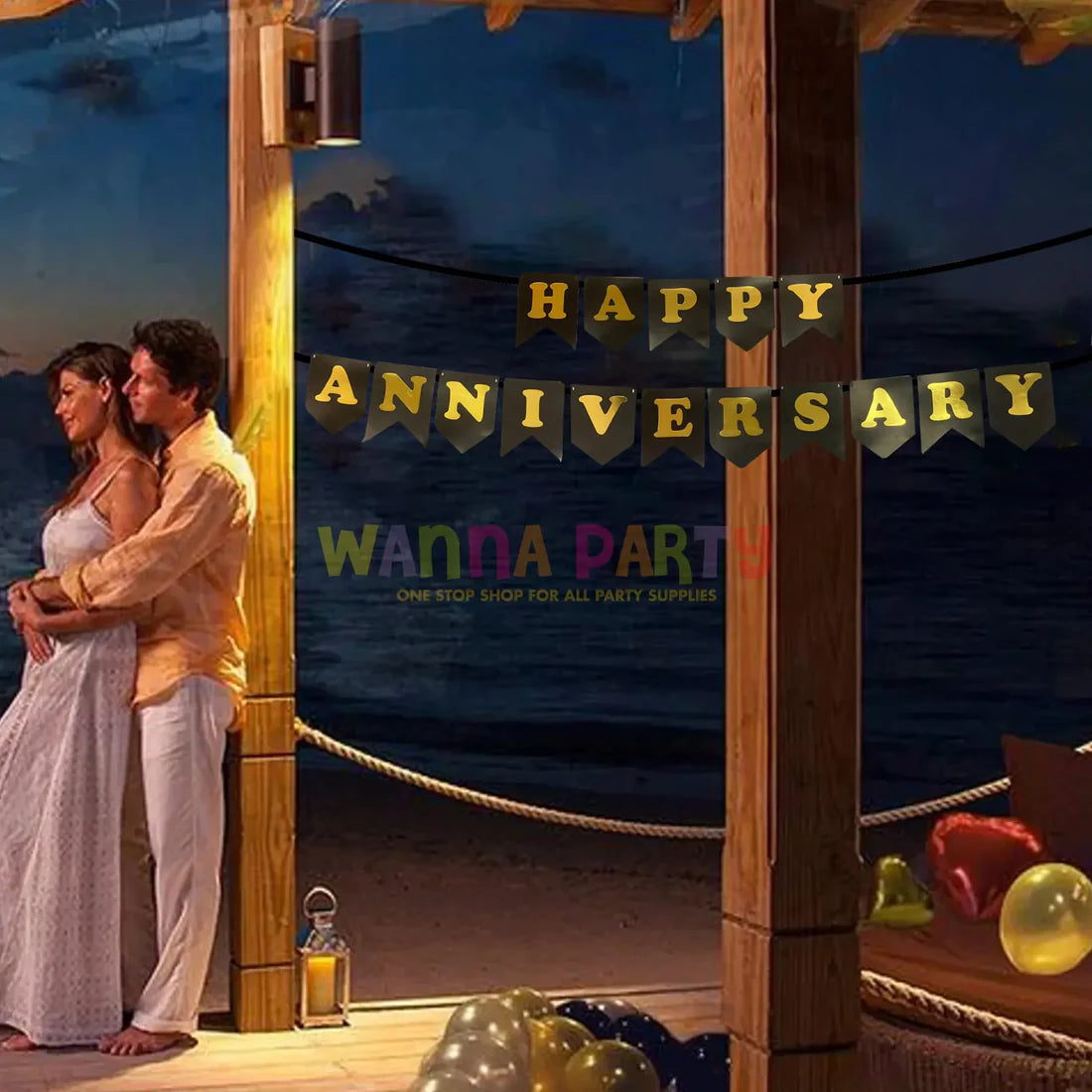 Happy Anniversary Card Banner