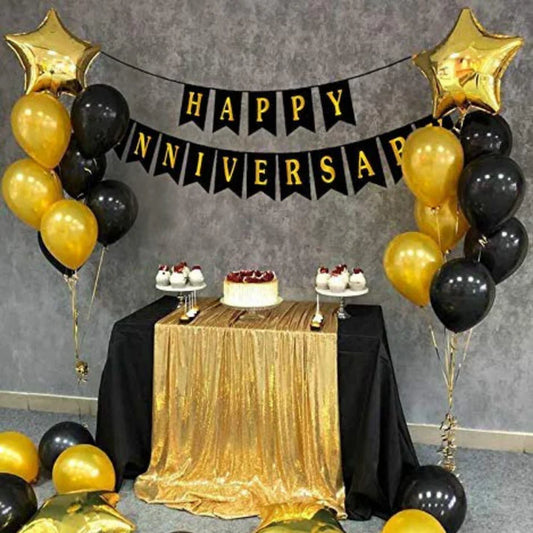Happy Anniversary Card Banner