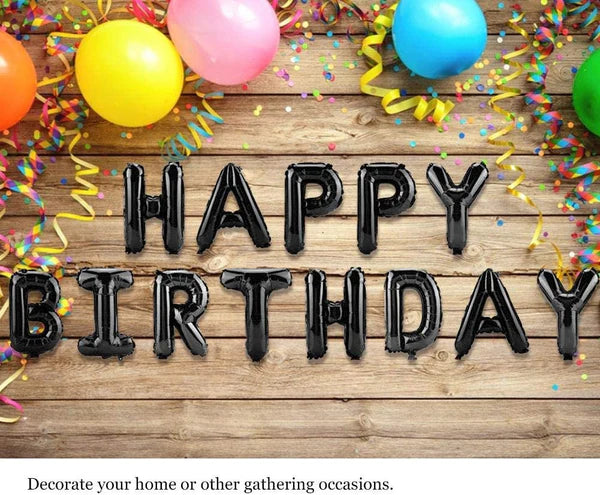 HAPPY BIRTHDAY FOIL BALLOONS SET