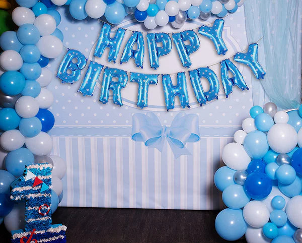 HAPPY BIRTHDAY FOIL BALLOONS SET
