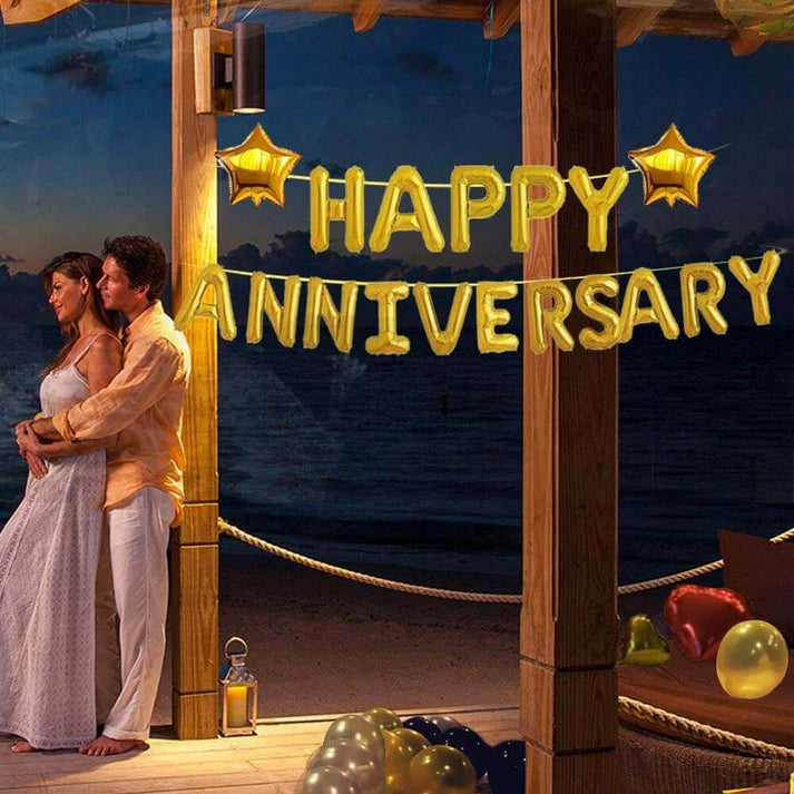 Happy Anniversary Foil Balloon