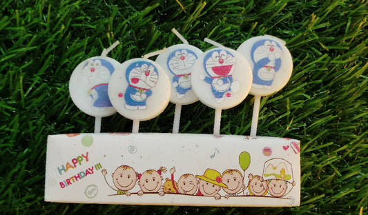 Birthday Candle Theme Doremon