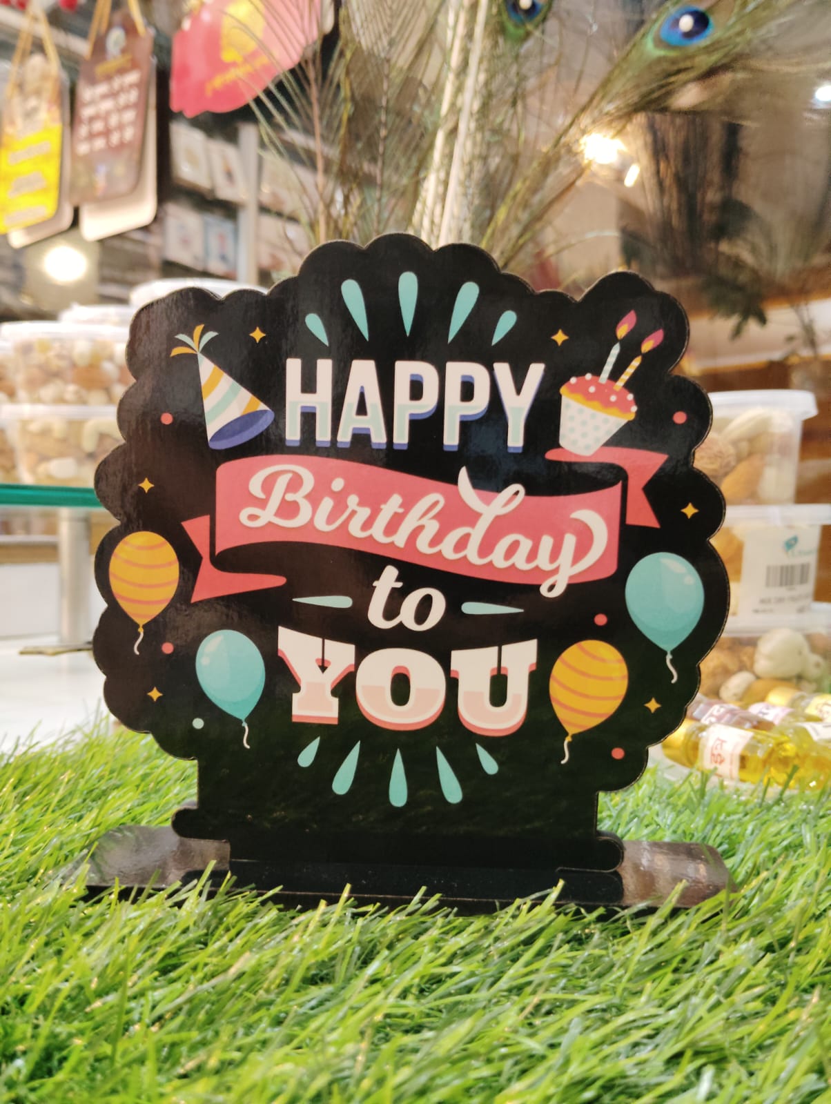 Happy Birthday MDF Standee – A Beautiful Birthday Gift