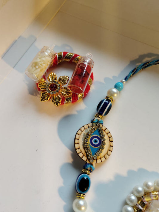 Premium Roli Chawal Pack – For Rakshabandhan Rituals & Puja